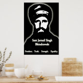 Affiche de Sant Jarnail Singh Bhindrawale (Cuisine)