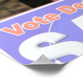 Affiche de Sarah Palin au rassemblement de Chambli (Coin)