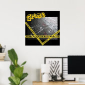 affiche de scène grime (Bureau à domicile)