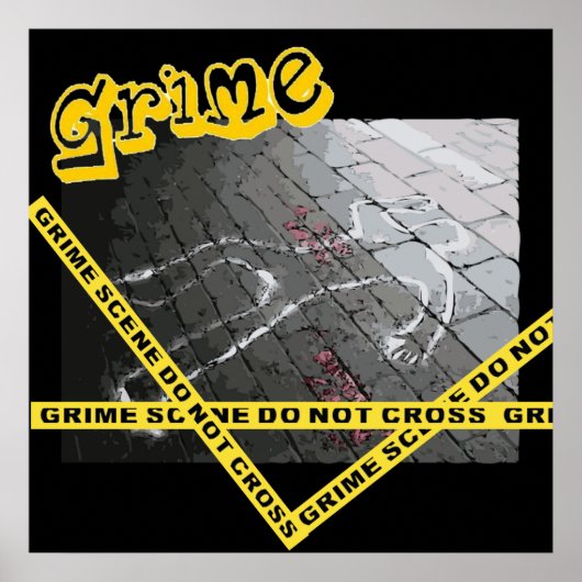 affiche de scène grime (Devant)