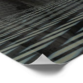 Affiche de science-fiction artistique "Marcher dan (Coin)