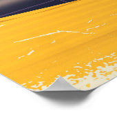 Affiche de science-fiction TRAPPIST-1. (Coin)