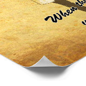 Affiche de science rétro des années 1940 (Coin)