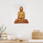Affiche de sculpture de Bouddha (Cuisine)