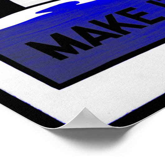 Affiche de sécurité en milieu de travail (Coin)