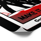 Affiche de sécurité rétrospective/affiche de vacci (Coin)