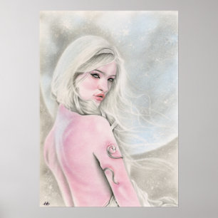 Affiche de Selene de déesse de lune