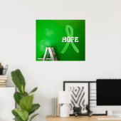 Affiche de sensibilisation à la maladie de Lyme "H (Bureau à domicile)