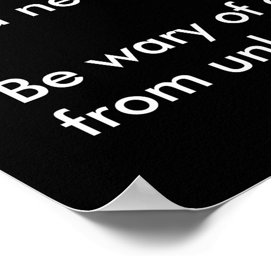 Affiche de sensibilisation à la sécurité de la phi (Coin)