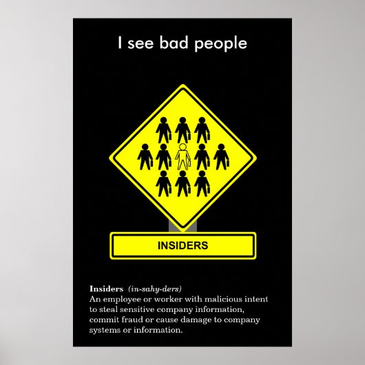 Affiche de sensibilisation à la sécurité des initi (Devant)
