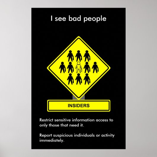 Affiche de sensibilisation à la sécurité des initi (Devant)