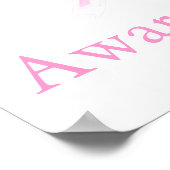 Affiche de sensibilisation au cancer du sein (Coin)