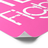 Affiche de sensibilisation au cancer du sein (Coin)