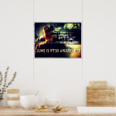 Affiche de sensibilisation au SSPT (Cuisine)