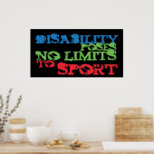 Affiche de sensibilisation aux handicaps (Cuisine)