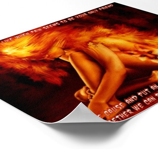 Affiche de sensibilisation RSD/CRPS (Coin)