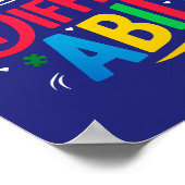 Affiche de sensibilisation sur l'autisme (Coin)