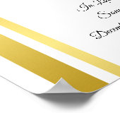 Affiche de service funéraire commémoratif JW (Coin)