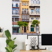 Affiche de Sevilla, Espagne (Bureau à domicile)