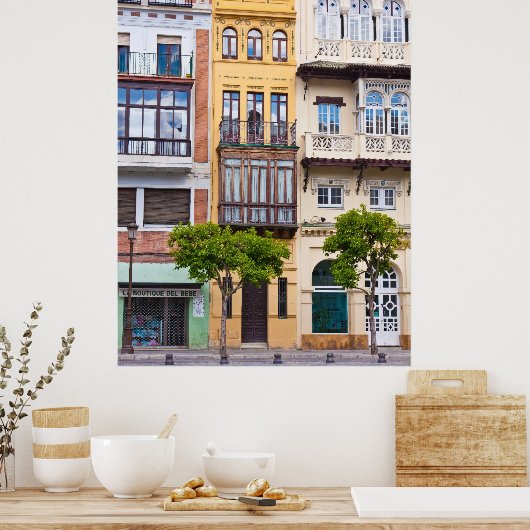 Affiche de Sevilla, Espagne (Cuisine)