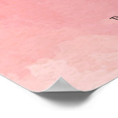 Affiche de signalisation du livre d'or à l'aquarel (Coin)