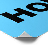 Affiche de signe de Hawaï loin de l'État (Coin)