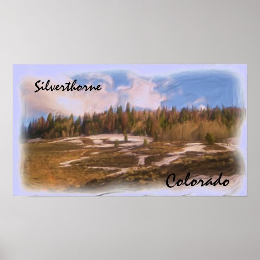 Affiche de Silverthorne Colorado (Devant)