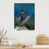 affiche de sirène (Cuisine)