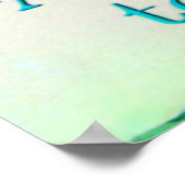 affiche de sirène de sable et de mer (Coin)