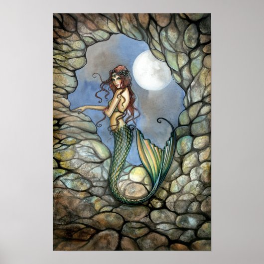 Affiche de sirène par Molly Harrison (Devant)