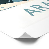 Affiche de ski Arapahoe Basin 1 (Coin)