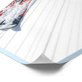 Affiche de ski Aspen (Coin)
