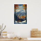 Affiche de ski Aspen Print 1 (Cuisine)