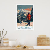Affiche de ski Copper Mountain Wall Art Sports d'h (Cuisine)