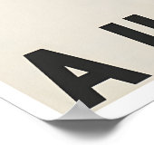 Affiche de ski d'Autriche Impression d'art de voya (Coin)