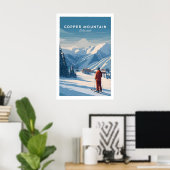 Affiche de ski de Copper Mountain 1 (Bureau à domicile)