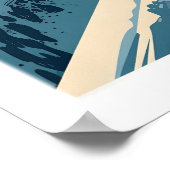 Affiche de ski de Cortina d'Ampezzo 1 (Coin)