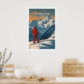 Affiche de ski de Courmayeur - Italie 1 (Cuisine)