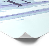 Affiche de ski de descente en enfer Murren (Coin)