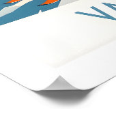 Affiche de ski de Val Thorens 1 (Coin)