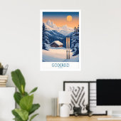 Affiche de ski Goderdzi Géorgie 1 (Bureau à domicile)