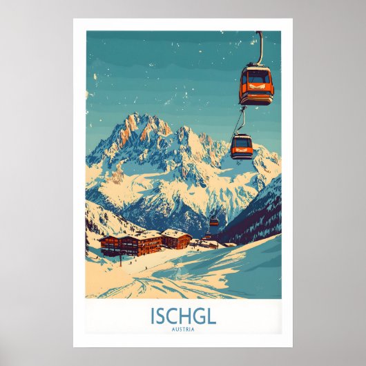 Affiche de ski Ischgl 1 (Devant)