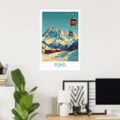 Affiche de ski Ischgl 1 (Bureau à domicile)