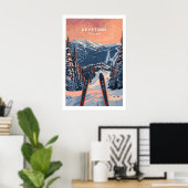 Affiche de ski Keystone - Colorado 1 (Bureau à domicile)