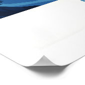 Affiche de ski La Tania 1 (Coin)