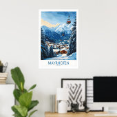 Affiche de ski Mayrhofen 1 (Bureau à domicile)