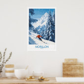 Affiche de ski Morillon 1 (Cuisine)