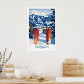 Affiche de ski Morillon France 1 (Cuisine)