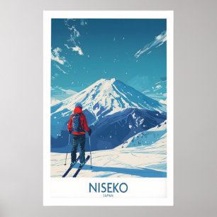 Affiche de ski Niseko - Japon 1
