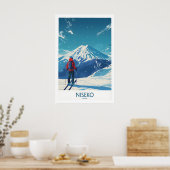 Affiche de ski Niseko - Japon 1 (Cuisine)